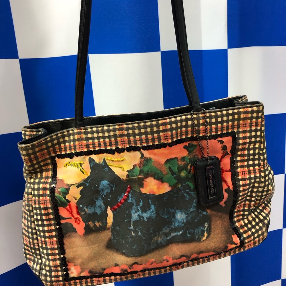 Y2K Scottie Dog funky purse